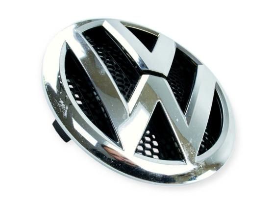 эмблема реш. Volkswagen T6 Ø 16,5см, пластик, хром 386410 - зображення 1