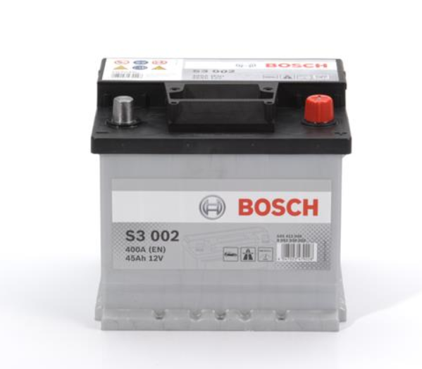 Акумулятор Bosch S3 45Ah, EN 400 правий "+" 207х175х190 (ДхШхВ)