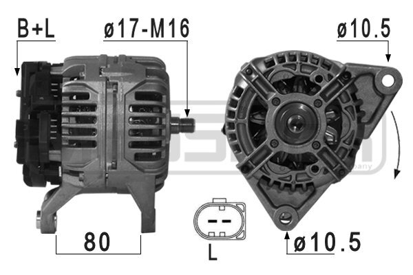 Генератор IVECO,FIAT