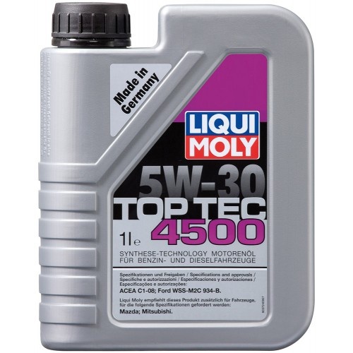 Моторное масло SAE 5W-30 TOP TEC 4500 (ACEA C1-08, JASO DL-1) 1л