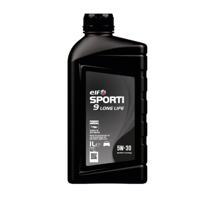 Моторное масло Elf Sporti 9 LONGLIFE/5W30/1л. / (ACEA C3, API SN/CF, VW 504.00/507.00)