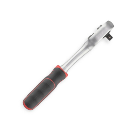 трещетка с квадратом   1/4" 45 зубов 150 мм CrV Intertool HT-2117 - зображення 3