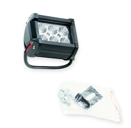 фара дополнительная LED  прямоуг.  95х75х75 (Д/В/Ш) 18W ближний 3030