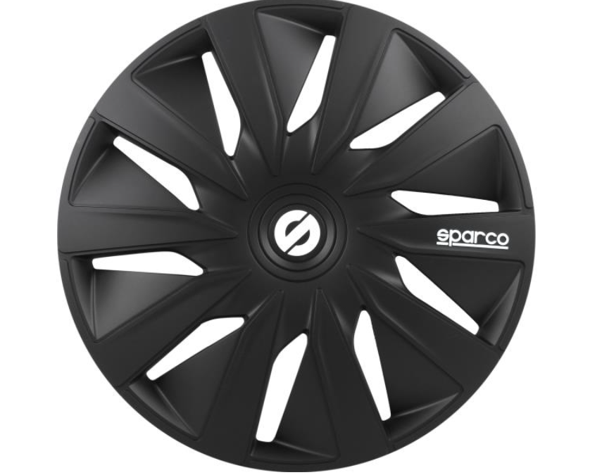 Колёсные колпаки SPARCO LAZIO 14" комплект 4 шт, черные