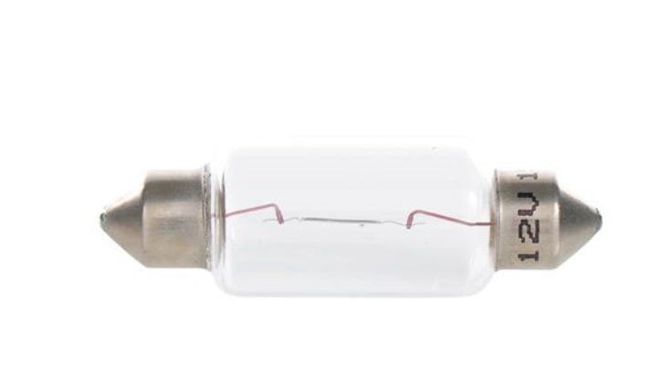 Автомобiльна лампа standart 12V WV