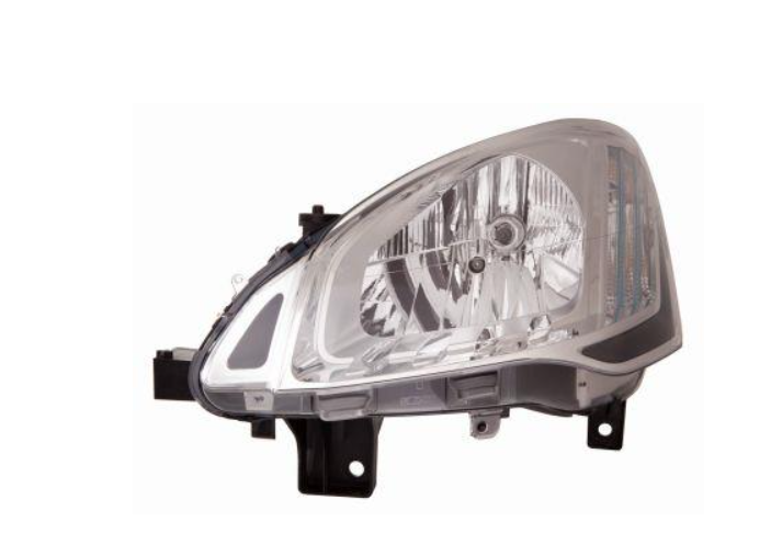 CT BERLINGO 12- Фара передняя, правая, электр. + мотор H4/PY21W/W5W