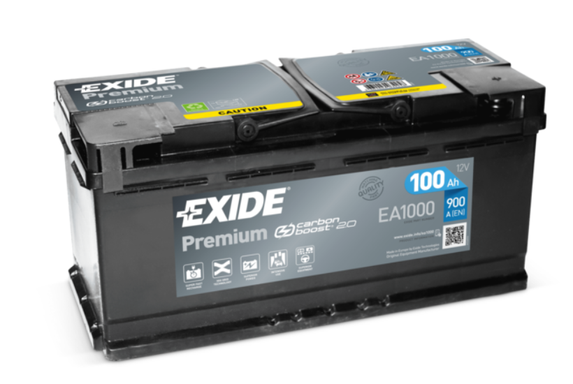 Аккумулятор EXIDE 100Ач 900А Premium (L5) (0) Евро правый +
