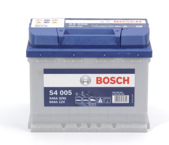 Аккумулятор BOSCH  60Ач 540А S4 (L2) (0) Евро прав + (2 года гар)