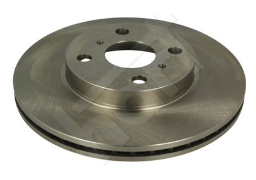 диск тормозной пер. Toyota Yaris, Yaris Verso 99-> (d255x20mm)  (HART) 215 670 - зображення 1