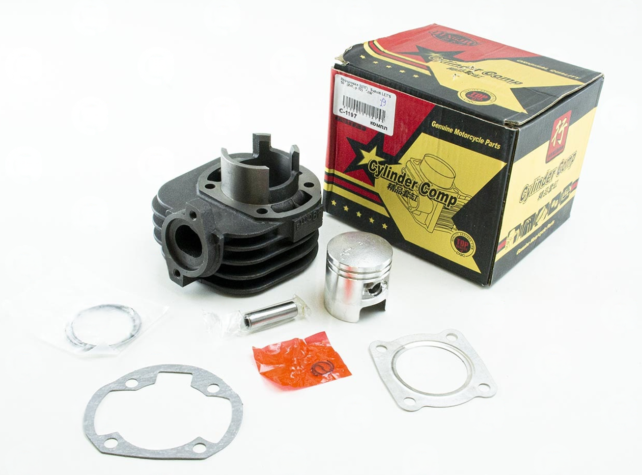 Цилиндр в сборе SUZUKI LETS-50 (d=41) JIN