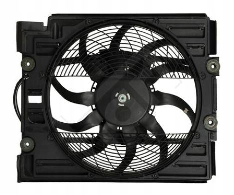 вент. радиатора BMW 5 (E39) 2.0-4.9 (95-04) M51/M52/M54/M62/S62 (з дифузором)  (HART)