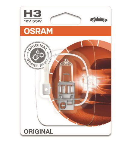 лампа H3 12V 55 W  OSRAM  блистер