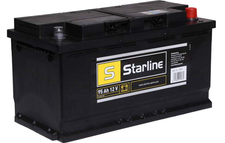 Акумулятор STARLINE, R"+" 95Ah, En800 (353 x 175 x 190) правий "+", B13