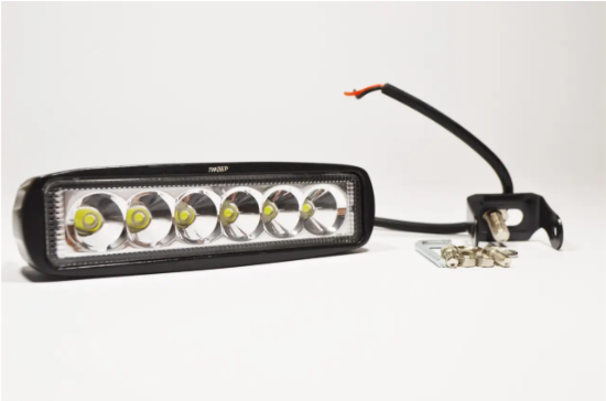 фара дополнительная LED  прямоуг. 150х38х40 (Д/В/Ш) 18W дальний SPOT