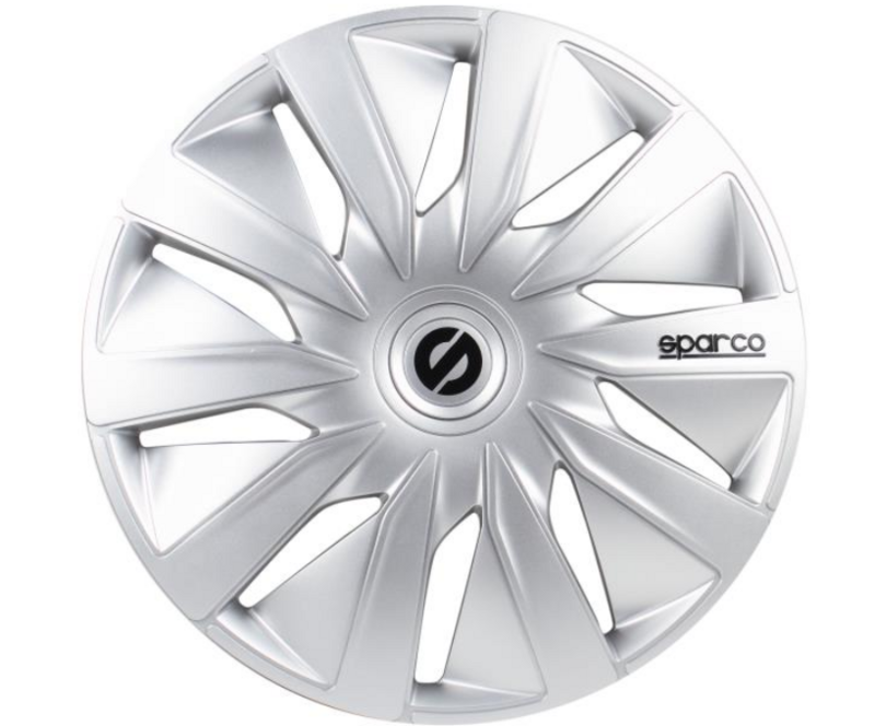 Колёсные колпаки SPARCO LAZIO 15" комплект 4 шт, серебряные