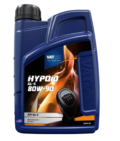 Трансмиссионное масло VatOil Hypoid GL-5/80W90/1л. / (API GL-5, MIL-L-2105D) / Для редукторов /