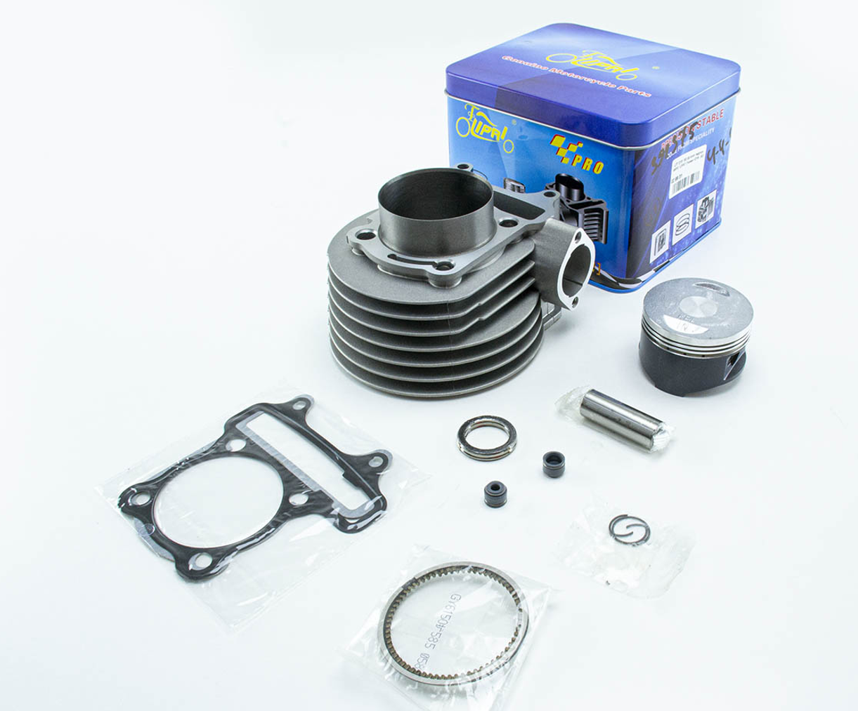 цилиндр в сборе GY6-160 (d=58,50) LIPAI тефлон (тюнинг GY6-150)