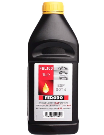 Гальмівна рідина FERODO FLUID ESP DOT 4 / 1 л. /