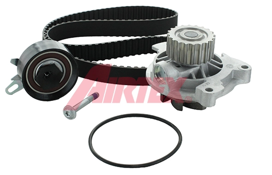 ремкомплект ГРМ (ремень+ролики+помпа) VW LT 2.5SDI (96-06), T4 2.5TDI (98-03)  (AIRTEX) WPK-9274R01 - зображення 1