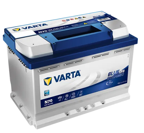 Аккумулятор VARTA  70Ач 760А EFB Blue Dynamic (L3) (0) Евро прав + (659543)