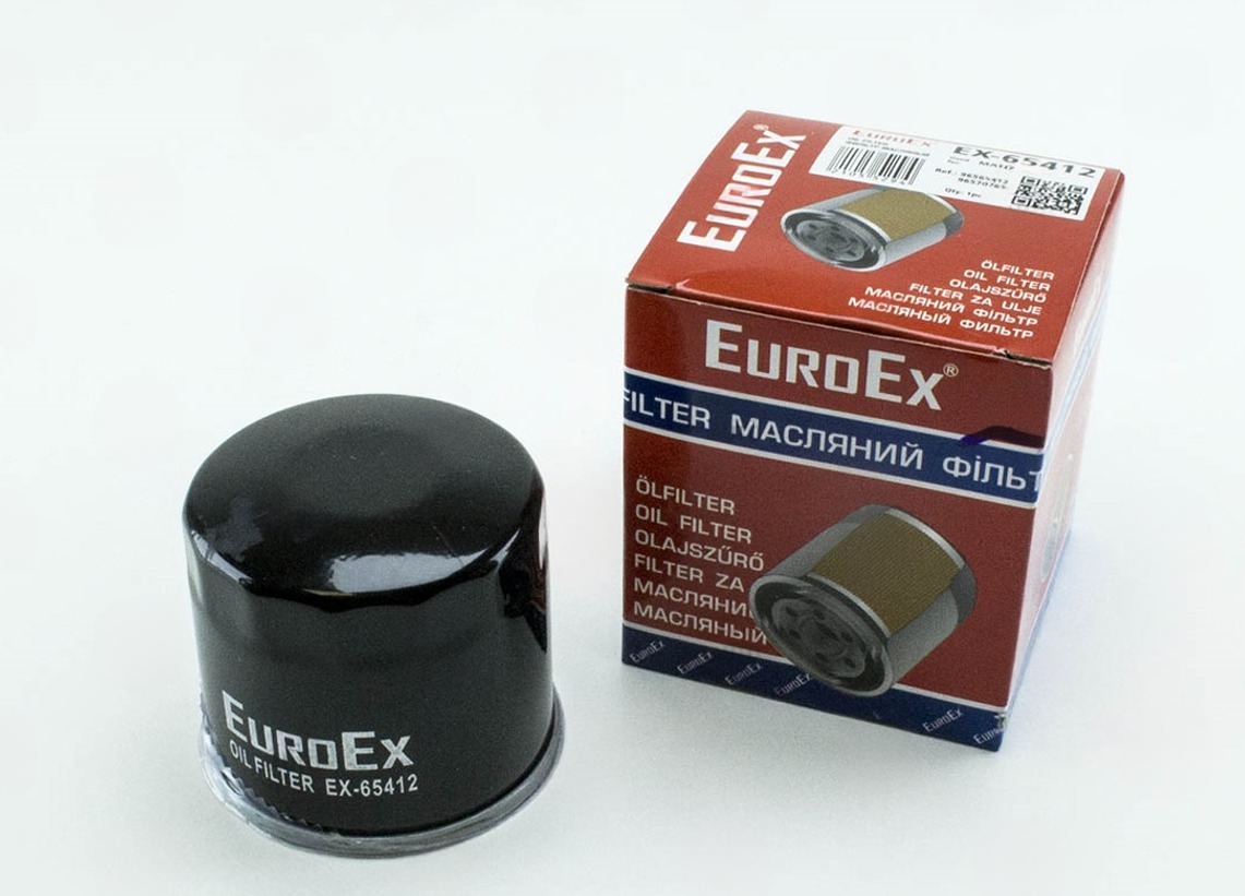 фильтр масл. Daewoo Matiz/Chery QQ (EuroEx) EX-65412 96565412 - зображення 1