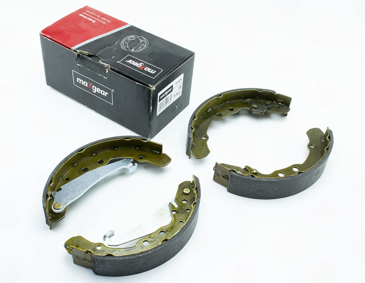 колодки барабанные VW Caddy II (95-04), Golf II, Jetta II, Audi 80, (82-04)  (230x40)  (MAXGEAR) 19-0234 - зображення 1