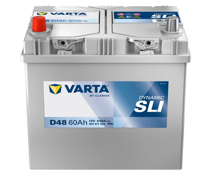Аккумулятор VARTA BLUE DYNAMIC 60Ah, EN 540, левый "+" 232x173x225 (ДхШхВ) | 6СТ-60 Аз (D48)