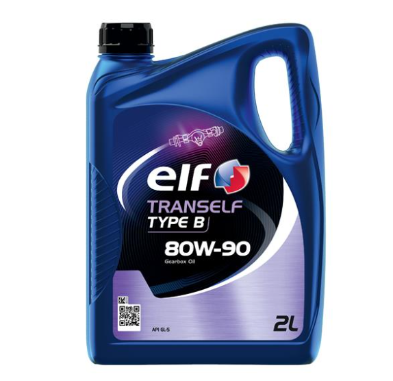Трансмиссионное масло Elf Tranself TYP B 80W90/2л. / ( API GL-5 )