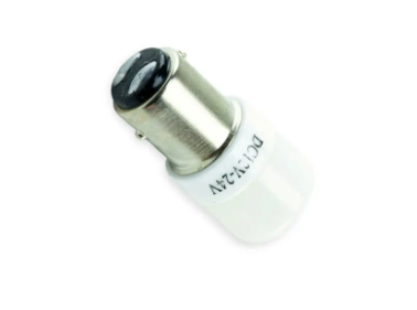 Лампа светодиодная А 12-21+5 WHITE   6 SMD 3030 матовая лиза с керам.ободом (12-24V) 318310 - зображення 2