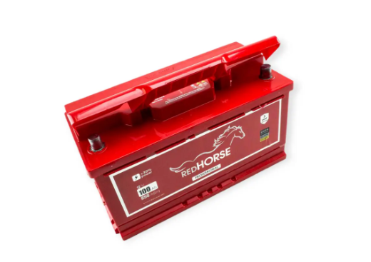Аккумулятор Red Horse 100Ач 850А professional (L5) (0) Евро прав + 183006 - зображення 2