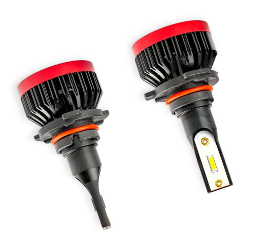лампа LED HB4 12V EUROTUN K2 50W 8000L 6000K радиатор + вентилятор ET-K2-9006 - зображення 1