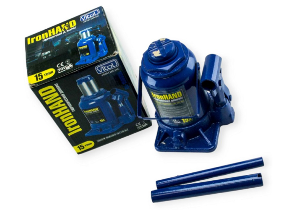 домкрат гидравл. 15Т 230-460мм  (коробка) Vitol ДБ-15002 - зображення 1