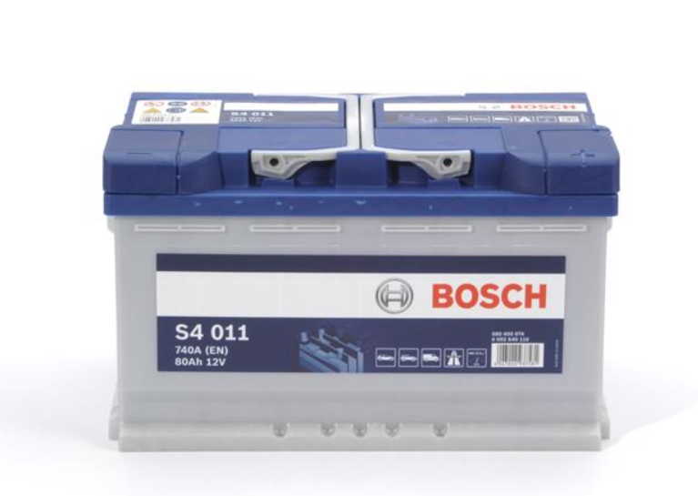 Акумулятор Bosch S4 Silver 80Ah, EN 740 правий "+" 315x175x190 (ДхШхВ)