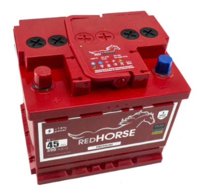 Аккумулятор Red Horse  45Ач 390А premium (L1) (1)