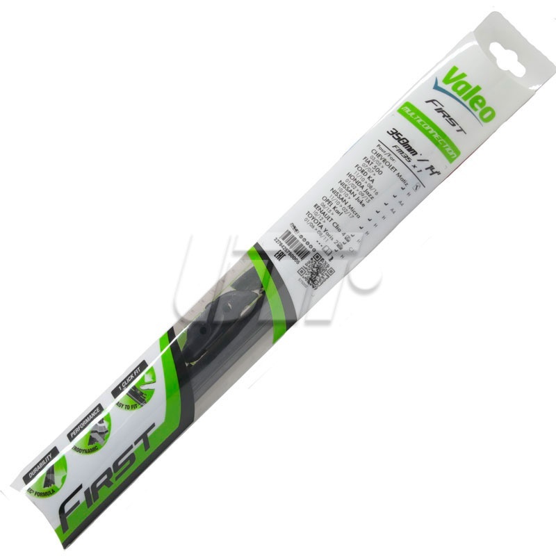 Склоочисник VALEO FIRST MULTICONNECTION 2 / безкаркасний / 350 мм. /