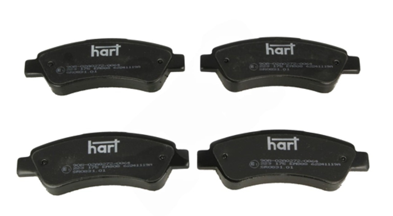 колод.торм. зад. Fiat Ducato-Peugeot Boxer 2.0-3.0HDi (06->)  (HART)