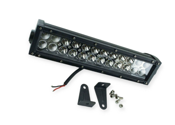фара дополнительная LED  прямоуг. 350х70х85 (Д/В/Ш) 72W комбинированный CREE