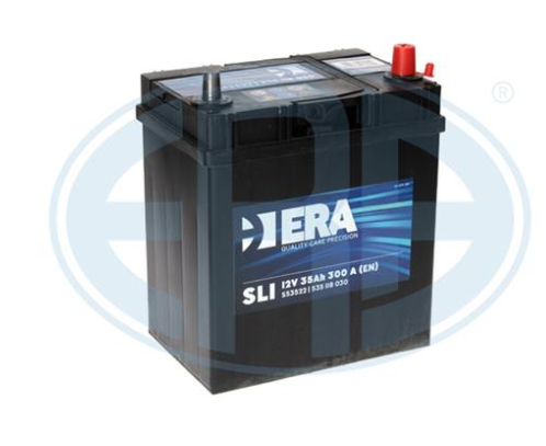 Аккумулятор - ERA SLI , 35Ah , EN  300 , 187x127x227 (ДхШхВ) , правий "+" , 6СТ-35 АзЕ