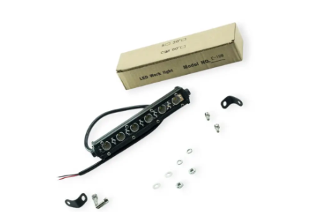 фара дополнительная LED  прямоуг. 180х28х45 (Д/В/Ш) 18W ближний 3030