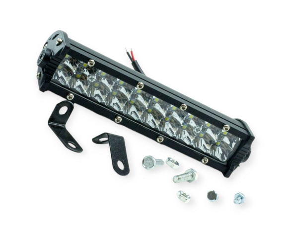 фара дополнительная LED  прямоуг. 180х35х50 (Д/В/Ш) 60W боковое крипление