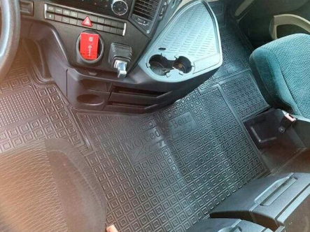коврики салона Mercedes Actros 2011-2018 (не плоский пол) борт 2,5см, с перемычкой 11932 - зображення 2