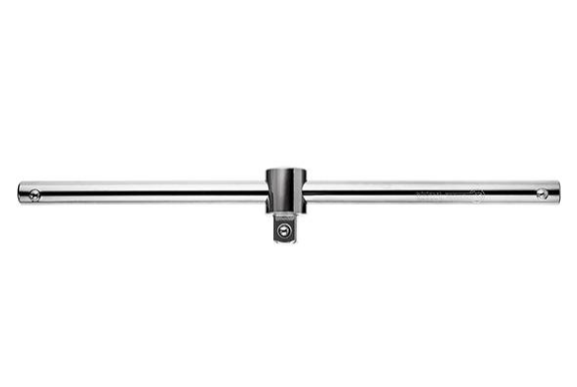 вороток  Т-образный с плавающей головкой  1/2" 300 мм CrV Intertool Тайвань ET-1022 - зображення 2
