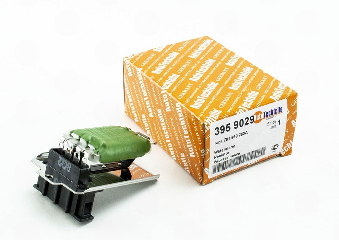 реостат печки VW T4, Caddy II (90-04) (+AC)  (ATT)