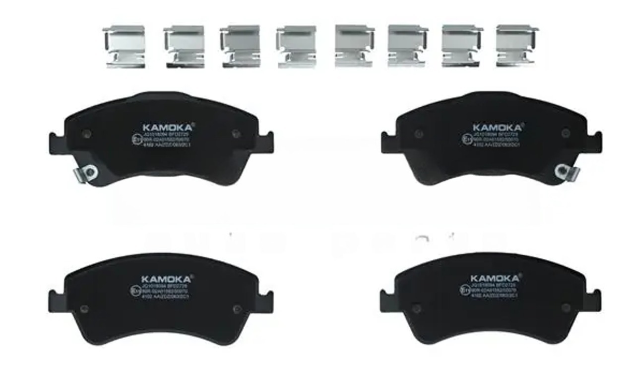 колод.торм. пер. Toyota Corolla 02-, Auris 07-, Urban Cruiser 09-,Verso S 10-/ Lexus HS  (KAMOKA) JQ1018094 - зображення 2