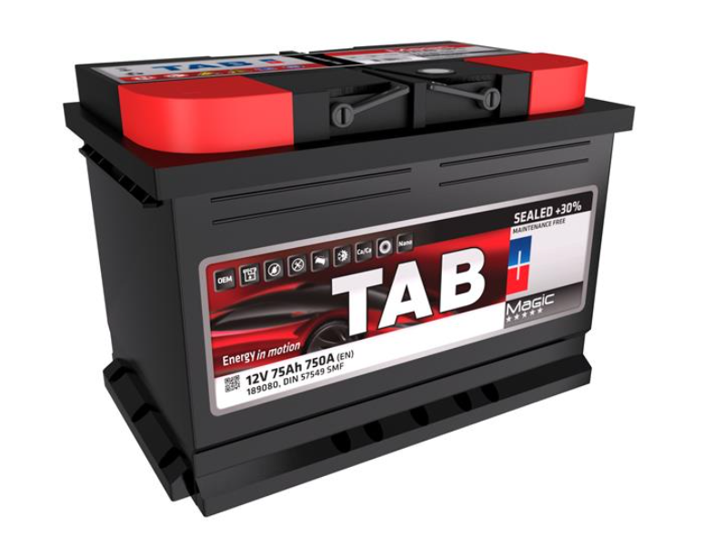 Акумулятор TAB 78Ah 720A EN, 278x175x190, кріплення: B13,правий "+"