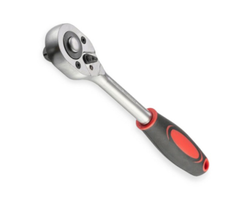 трещетка с квадратом   1/2" 24 зуба 250 мм CrV Intertool