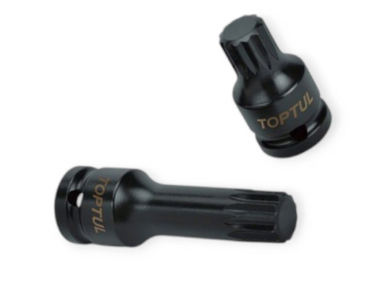 Головка ударна 1/2" SPLINE М18 L77 mm KADB1618L - зображення 1