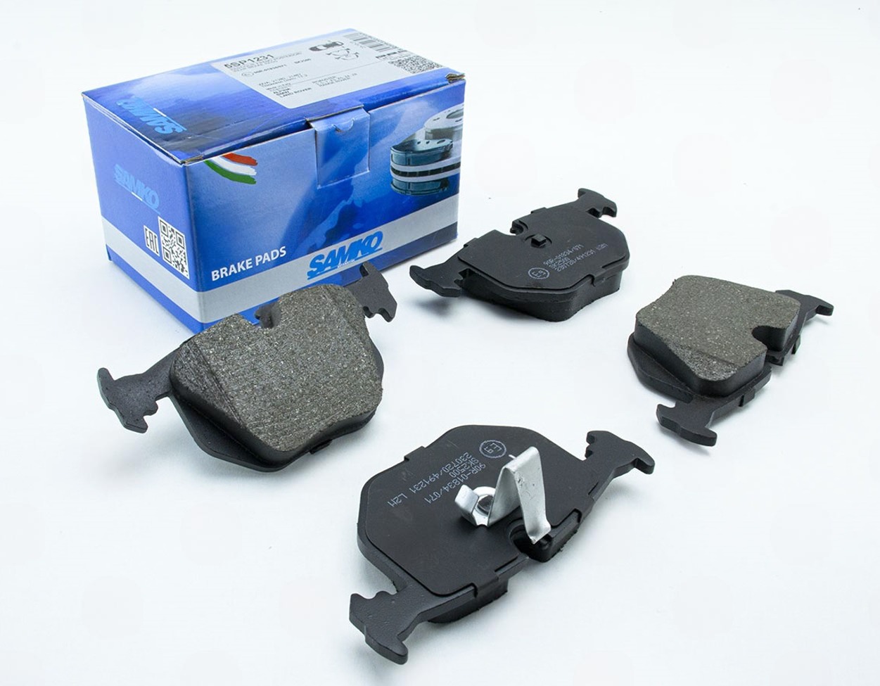 колод.торм. зад. BMW 3 E46, 5 E39, 7 E38, X3 E83, X5 E53, X6 E71, E72, Z4 E85  (SAMKO)