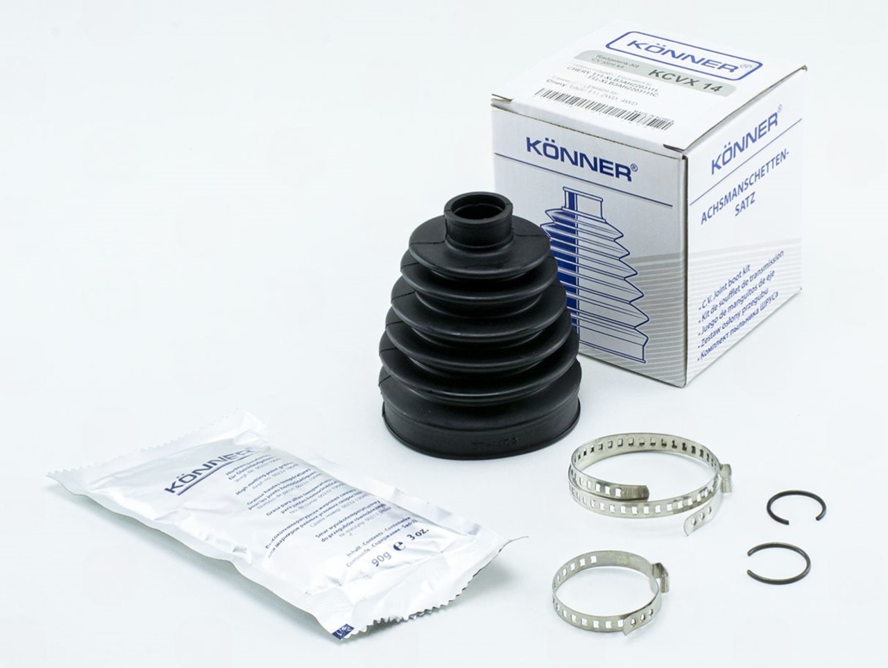 пыльник гранат Chery Tiggo наружный к-т (Könner) KCVX-14 - зображення 1