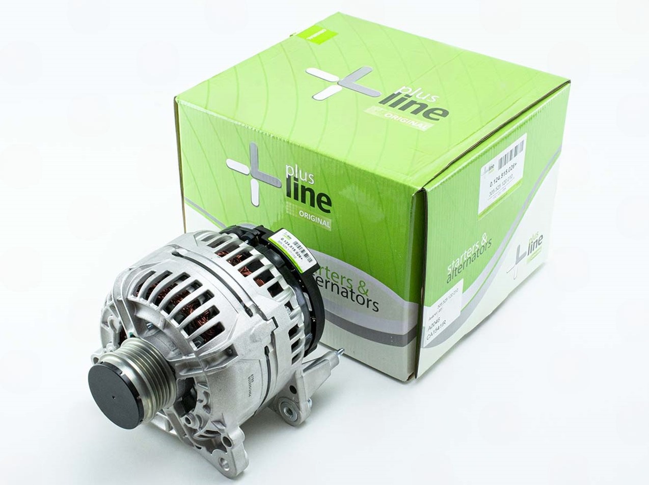 Генератор Audi A4, Skoda Fabia, Octavia,Superb, VW Golf, Passat 1.9TDI 96-> (12V/120A)  (Plus Line) 305.525.120.010 - зображення 1